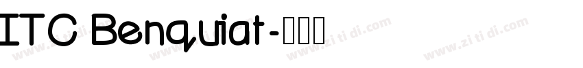 ITC Benquiat字体转换